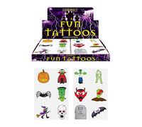 HENBRANDT Halloween Party Loot Bag / Trick or Treat / Pinata Fillers - Box 576 Tattoos