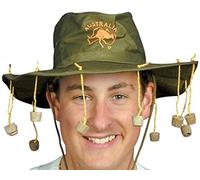 HENBRANDT Hat Australian With Corks for Fancy Dress Party Accessory