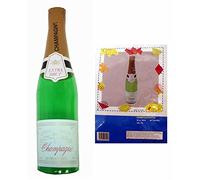 HENBRANDT Inflatable Blow Up Champagne Bottle 73cm Hen Stag Party Fancy Dress Accessory