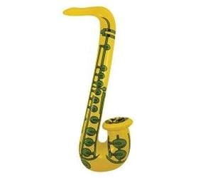 Henbrandt Inflatable Blow Up Saxophone in Party Accessory - 55 cm