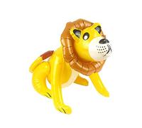 Henbrandt Inflatable Lion Animal Safari Party Decorations Jungle Blow Up Inflatable Toys Pool Party Photo Booth Props Fancy Dress Accessory