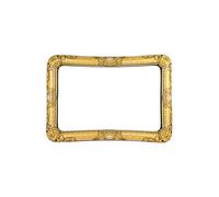 Henbrandt 6x Inflatable Picture Frame in Gold 80cm x 60cm Photo Booth Selfie Frame for Birthday Celebrations Anniversary Wedding Parties Picture Perfect Inflatable Photo Frame