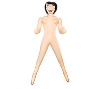 Henbrandt Inflatable Woman 150cm Blow Up Female Doll Stag Do Hen Night Party Decorations Photo Booth Props Fake Girlfriend Novelty Secret Santa Joke Gift for Men