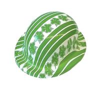 Henbrandt Irish Shamrock Plastic Bowler Hat