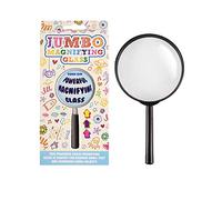 Henbrandt Jumbo Magnifying Glass for Kids Handheld Magnifying Lens Hunt for Clues Insect Bug Watching Kits Scientist Spy Detective Fancy Dress Costume Accessories for Boys and Girls