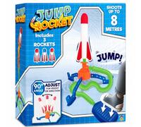 Henbrandt Jump Rocket Launcher Set, 3 Foam Rockets, Foot Stomp Toy