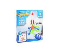 Henbrandt Jump Rocket Launcher Set, 3 Foam Rockets, Foot Stomp Toy