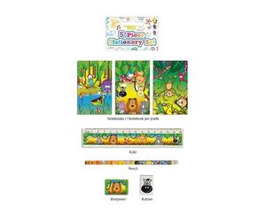 Henbrandt Jungle 5-Piece Stationery Set