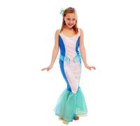 Henbrandt Mermaid of the Sea Girl Costume Age 7-9 Years