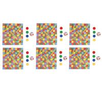 Henbrandt Mini Snakes and Ladders Games Party Favours - Pack of 12