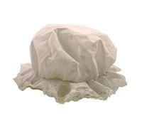 HENBRANDT New Girls Kids Children Tudor Victorian White Mop Hat Fancy Dress Costume World Book Day/Week