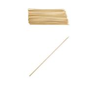 Henbrandt Pack of 100 Bamboo Skewers 30cm Wooden Kebab Sticks Eco Friendly Bamboo Sticks for Barbecue Grill Burger Skewer Fondue Sticks Marshmallow Toasting Roasting Skewer Long Cocktail Sticks