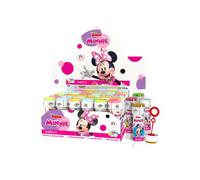 Henbrandt Pack Of 12 Assorted Minnie Mouse Bubble Tubes 60 Ml