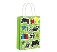 HENBRANDT 6x Game Over Gamer Boys Kids Paper Party Filler Loot Treat Gift Favour Goody Bags