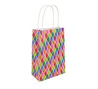 HENBRANDT Party Bag with Handles - Pack of 6 (Harlequin)