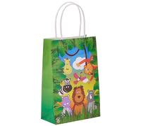 HENBRANDT Party Bag with Handles - Pack of 6 (Jungle)