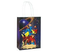 Henbrandt Party Bag with Handles – Superhero – Pack of 6