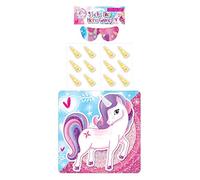 Henbrandt Pin The Horn On The Unicorn Party Game Girls Kids Fairies Accessories Birthday