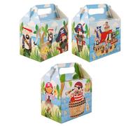 Henbrandt Pirate Gift Boxes (Pack of 12) Henbrandt Multicolor