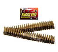 Henbrandt Plastic Bullet Belt Fancy Dress Accessory with 96 Bullets (162cm)