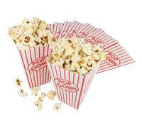 Henbrandt Popcorn 1 x Boxes 10 Pack Small Retro Popcorn Carton Sweet Containers for Film Night Cinema Movie Night Birthday Sleepover Party Treats