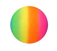 Henbrandt Rainbow Bright PVC Football Ball 20cm Uninflated (Pack of 1)