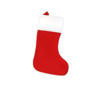 HENBRANDT Red Christmas Stocking 35cm - Classic Xmas Decorations for Fireplace Mantelpiece Home School Classroom Holiday Stocking Fillers Gifts Presents