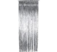 HENBRANDT Silver Foil Curtain - 8ft x 3ft - Door Decoration