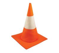 HENBRANDT Single Adult Orange Traffic Cone Funny Hat Joke Gift Stag Night Hen Do Birthday Party Headwear One Size Road Safety Novelty Fancy Dress Costume Accessory for Men and Women