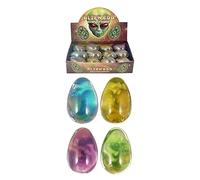 Henbrandt 6 x Alien Eggs with Twin Babies Gooey Aliens Stretchy Space Alien Embryo Kids Toys Party Bag Favours Loot Bag Fillers Lucky Dip Favours Stocking Fillers for Boys and Girls