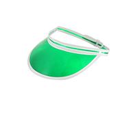 HENBRANDT Single Green Poker/Golf Visor Unisex Adult Size Fancy Dress Accessory for Men and Women