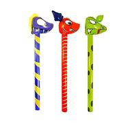 Henbrandt Single Inflatable Dinosaur Stick 118cm Blow Up Dinosaur Party Decorations Dino Decorations Inflatable Toys Pool Party Photo Booth Props Fancy Dress Accessory