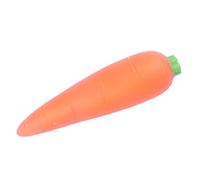 HENBRANDT Single Orange Stretchy Carrot Toy Sensory Fidget Toys Stress Relief and Anxiety Relief for Children and Adults Stretchy Squishy Fidget Toy Squeeze Ball