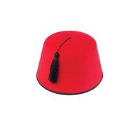 Henbrandt RED FEZ HAT