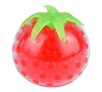 Henbrandt Single Red Squeezy Tomato Toy Sensory Fidget Toys Stress Relief and Anxiety Relief for Children and Adults Sticky Squishy Fidget Toy Squeeze Ball