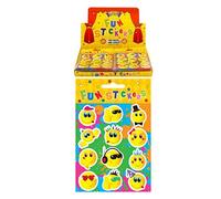 Henbrandt SMILEY FACE STICKERS 12 PER SHEET (6 Sheets)