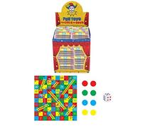 HENBRANDT Paper Sheet Mini Snakes And Ladders Game 8cm / 3Inch x 6.5cm / 2.5Inch
