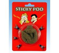 Henbrandt Sticky Poo - Fake Dog Poo - Joke Gag Toy