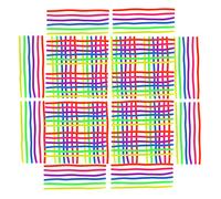 Henbrandt 1 x Pack of 6 Stretchy Noodle String Monkey Noodle Neon Stretchies Sensory Fidget Toys Kids Birthday Party Favour Loot Bag Filler Classroom Prize Lucky Dip for Boys and Girls