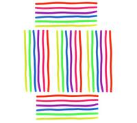 Henbrandt 1 x Pack of 6 Stretchy Noodle String Monkey Noodle Neon Stretchies Sensory Fidget Toys Kids Birthday Party Favour Loot Bag Filler Classroom Prize Lucky Dip for Boys and Girls