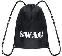 Henbrandt Drawstring Bag - Swag Bag - Burglar Thief Robber Fancy Dress Costume Accessory