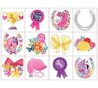 Henbrandt Temporary Tattoo's - PONIES - 12 x 3 packs = 36 Tattoos supplied