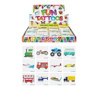 Henbrandt Temporary Tattoos TRANSPORT - 12 x 2 packs (24 tattoos)