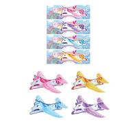 Henbrandt Unicorn Gliders 12 Pack - Flying Toy Party Favours