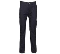 Henbury 65/35 Flat Front Chino Trousers Mens Work Formal Casual