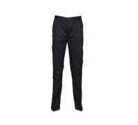 Henbury 65/35 flat fronted chino trousers H640 - Flat front, straight leg