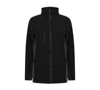 Henbury Adults Unisex Contrast Soft Shell Jacket PC3402