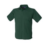 Henbury Classic PiquÃ© Polo Shirt 65/35 Cotton Polyester Workwear Green