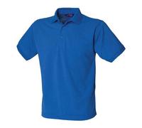 Henbury 65/35 Classic Piqu Polo Shirt Royal* S