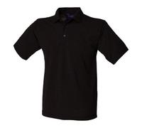 Henbury 65/35 Classic Piqu Polo Shirt Black* S